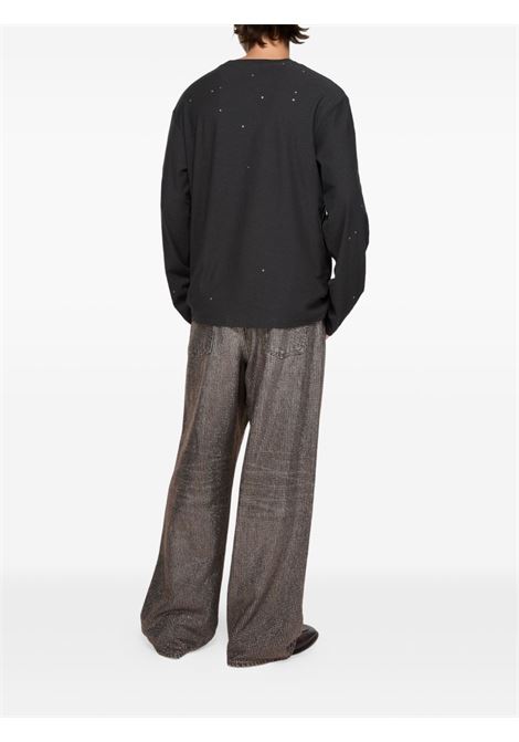 t-shirt logo relaxed fit unisex nera ACNE STUDIOS | CL0416900